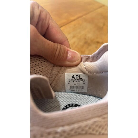 Athletic Propulsion Labs (APL) Techloom Bliss womens sz 9.5 trainers pale pink - Picture 10 of 12